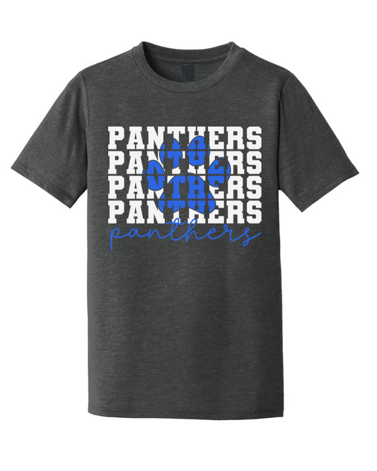 Panthers Paw Triblend T-Shirt